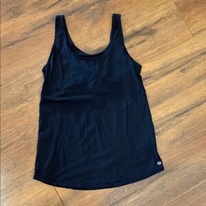 Lilly Pulitzer Black Scoop Neck Tank